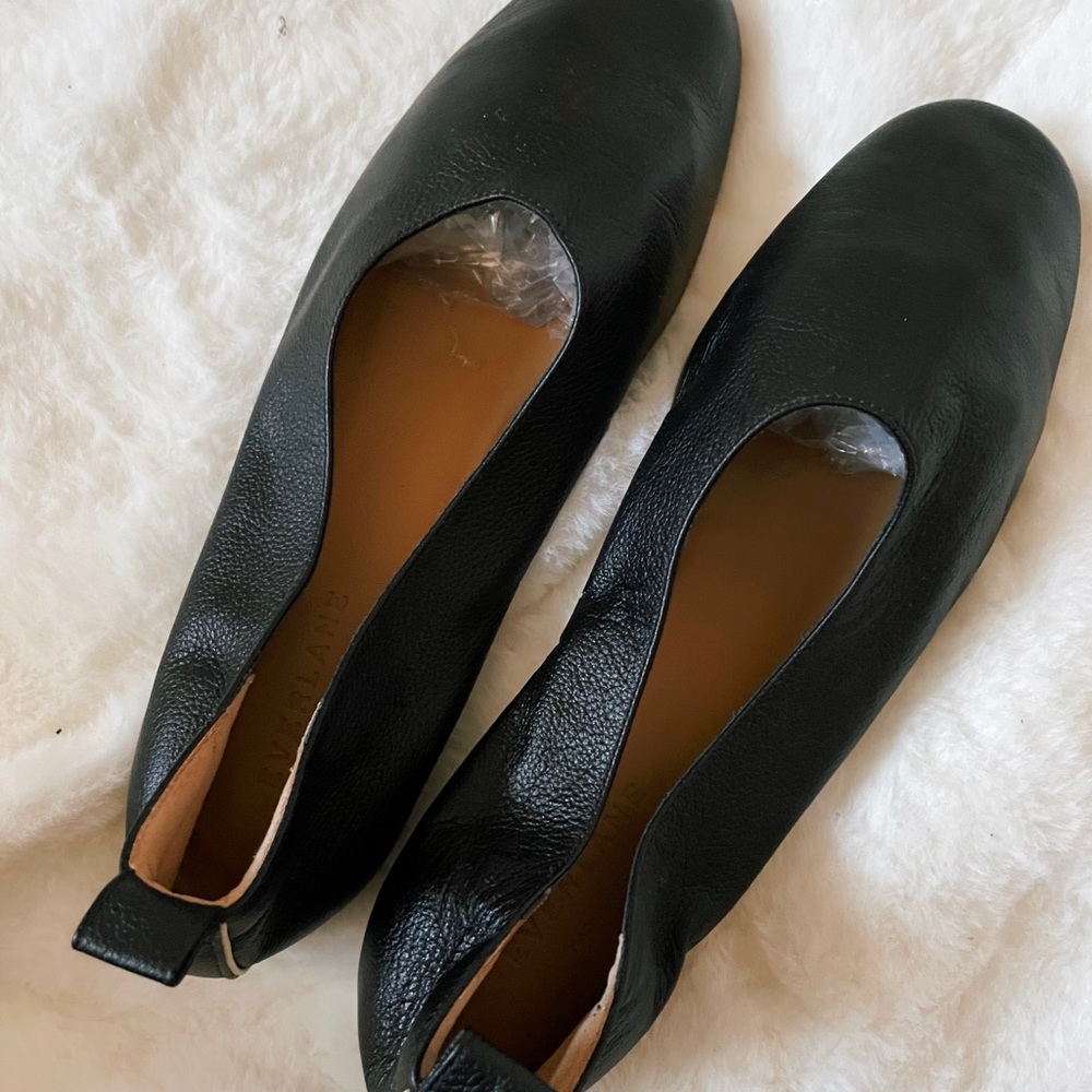 Worn once Everlane day gloves black leather 6.5
